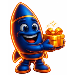 SignalHash gift mascot illustration