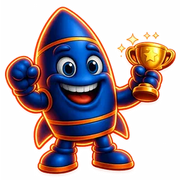 SignalHash winner mascot illustration